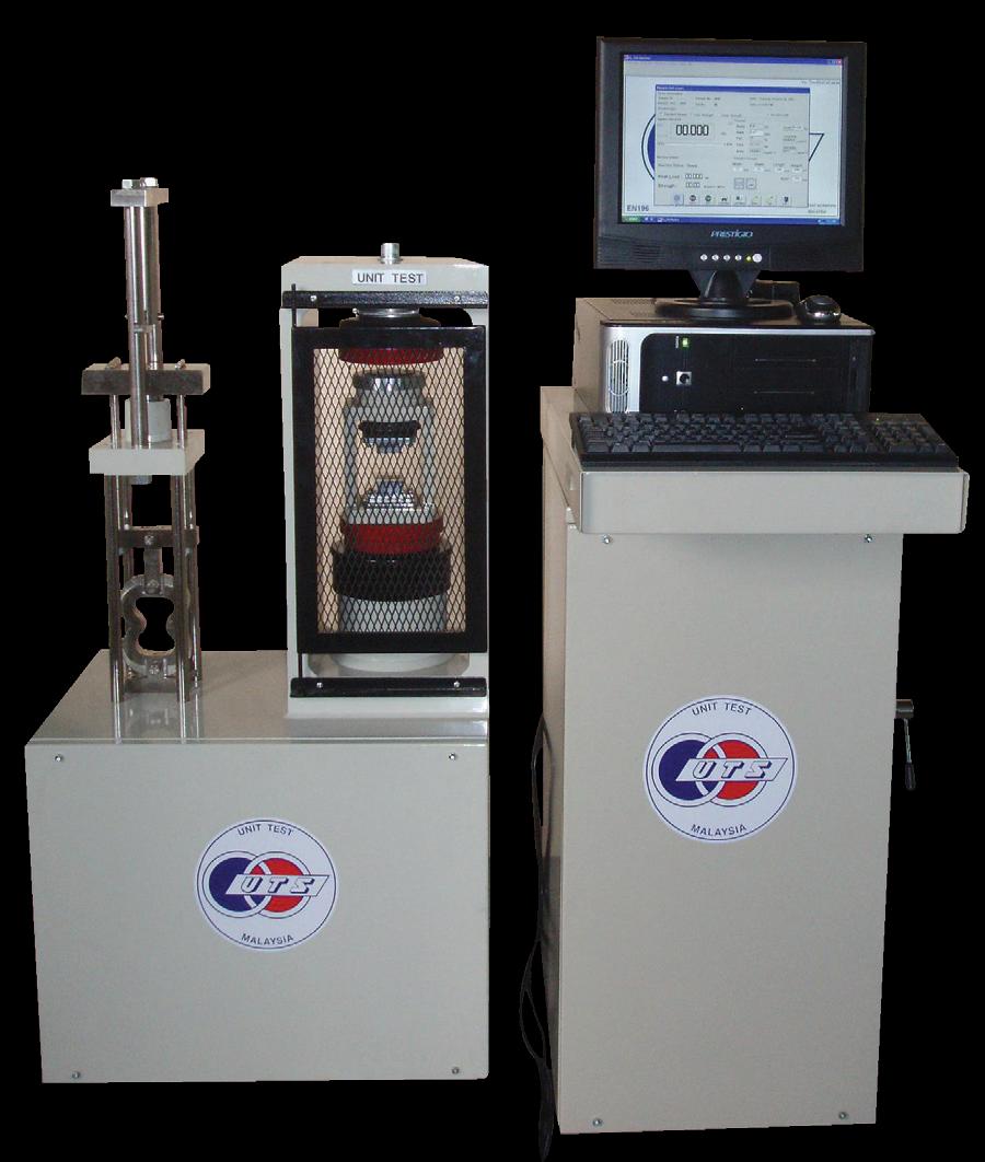 COMPUTERISED CONTROL THREE FRAMES AUTOMATIC TEST MACHINE